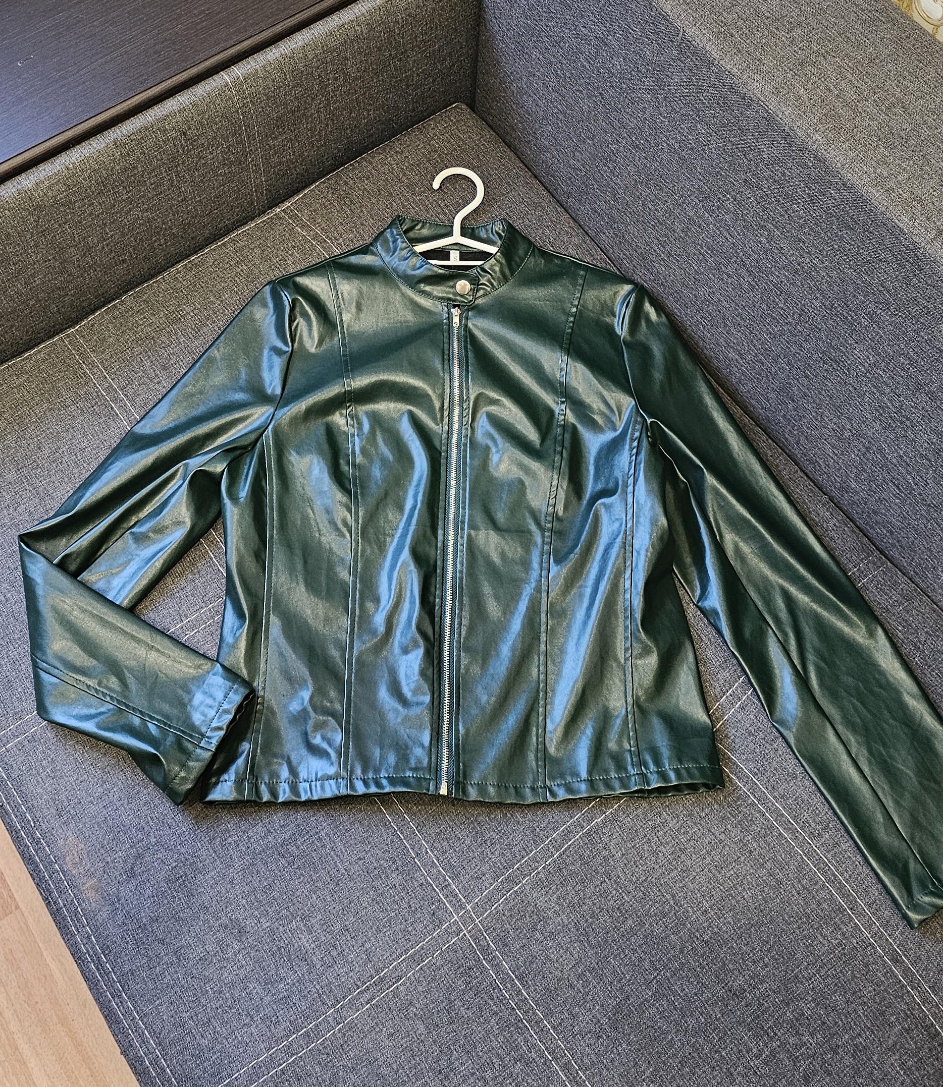 cardigan ecopiele