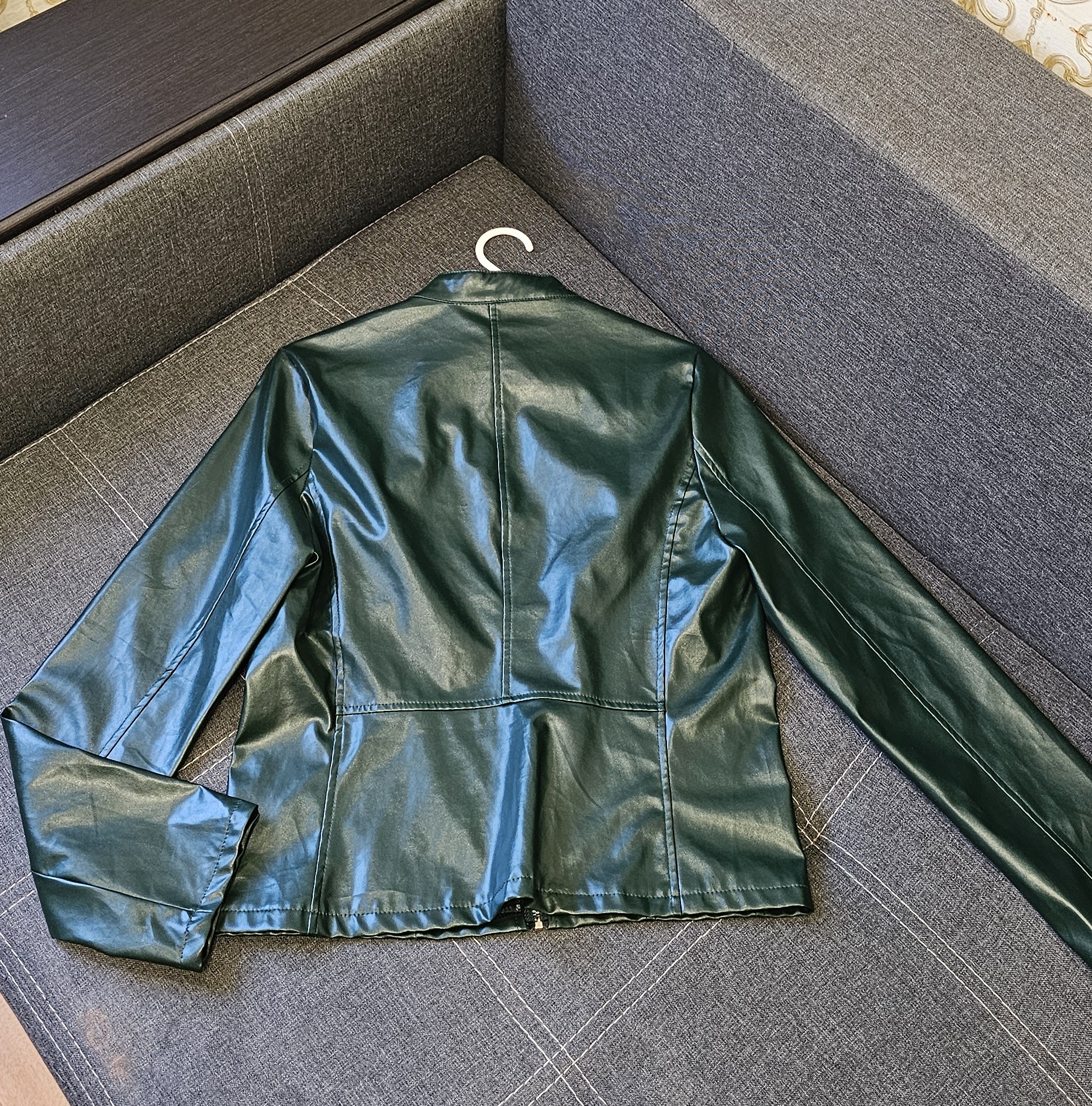 cardigan ecopiele - imagine 4
